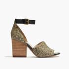 Madewell The Alena Sandal In Dotted Calf Hair