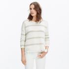 Madewell Striped Fringe-edge Sweater