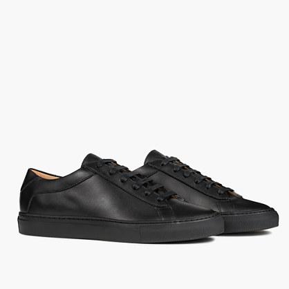 Madewell Koio Capri Nero Low-top Sneakers In Black Leather