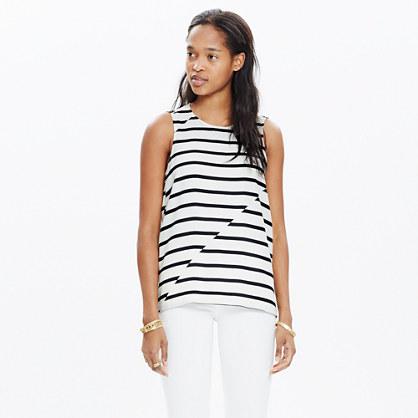 Madewell Area Tank Top In Breakstripe
