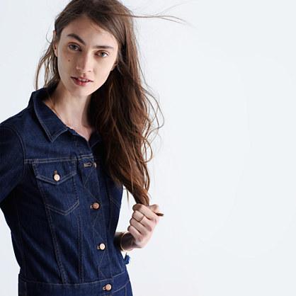 Madewell Jean Jacket Dress