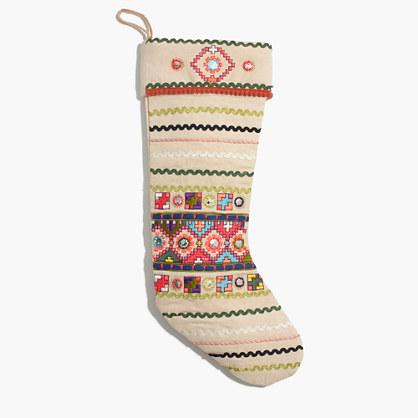 Madewell Cody Foster&trade; Embroidered Stocking