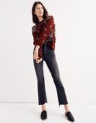 Madewell Cali Demi-boot Jeans: Asymmetrical Hem Edition