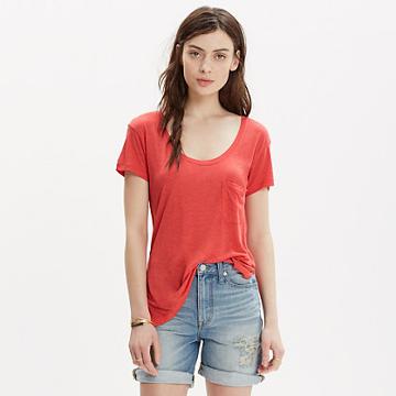 Madewell Anthem Short-sleeve Scoop Tee