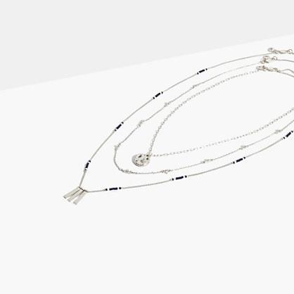 Madewell Leafwhirl Necklace Set