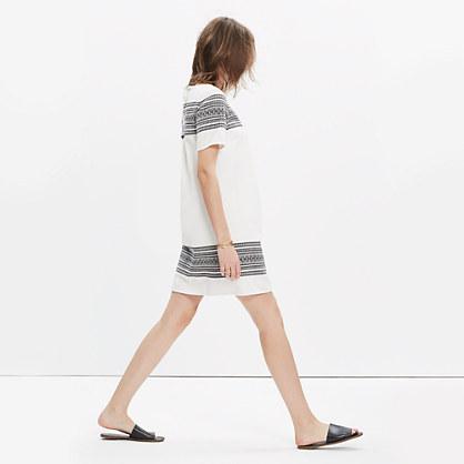 Madewell Cabana Jacquard Shift Dress