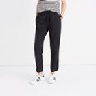 Madewell Track Trousers In Black