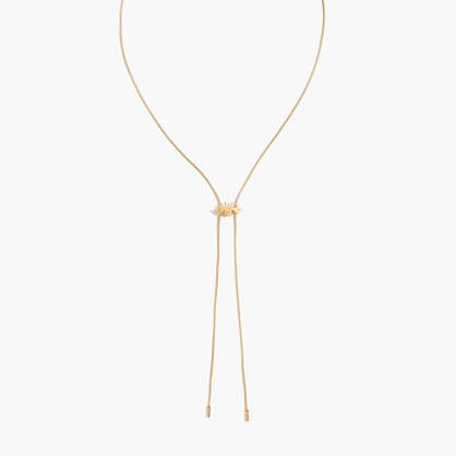 Madewell Looker Eye Bolo Necklace