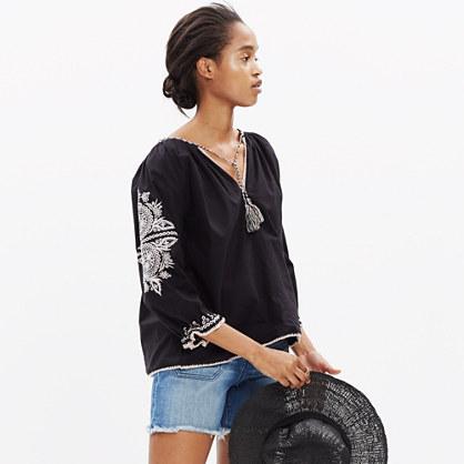 Madewell Ulla Johnson™ Embroidered Ada Top