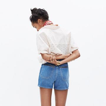 Madewell Westside Jean Shorts