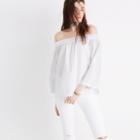 Madewell Clean Off-the-shoulder Top