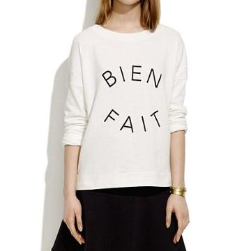Madewell Bien Fait Surfbreeze Sweatshirt