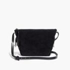 Madewell The Marin Crossbody Bag In Suede