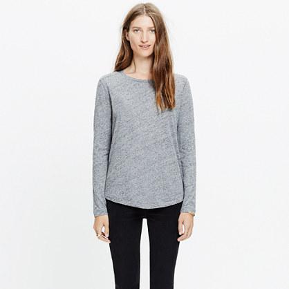 Madewell Slub Long-sleeve Crewneck Tee