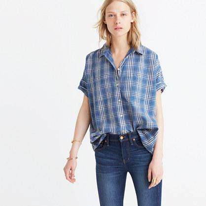 Madewell Courier Shirt In Cohen Plaid