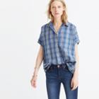 Madewell Courier Shirt In Cohen Plaid