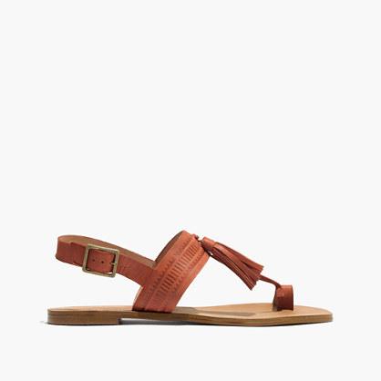 Madewell The Renny Tassel Sandal