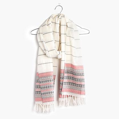 Madewell Stripeweave Jacquard Scarf