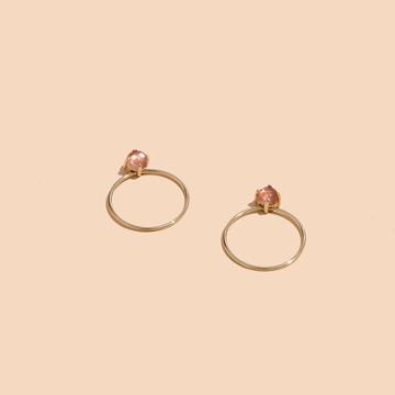 Madewell Madewell X Winden&trade; 14k Gold Meghan Sunstone Earrings