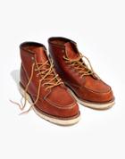 Madewell Red Wing 6-inch Moc Lace-up Boots