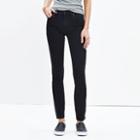 Madewell Tall 9 High-rise Skinny Jeans In Black Frost