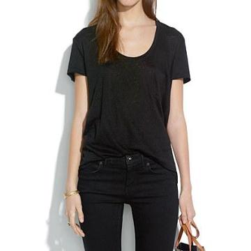Madewell Linen Timeoff Tee