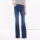 Madewell Tall Flea Market Flare Jeans: Button-front Edition