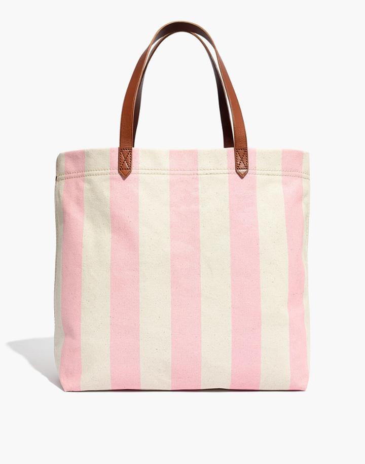 Madewell The Canvas Transport Tote In Stripe