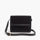 Madewell The Albury Crossbody Bag In Suede And Leather