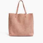 Madewell The Suede Transport Tote
