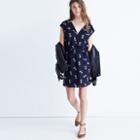 Madewell Skygaze Dress In Pansy Bouquet