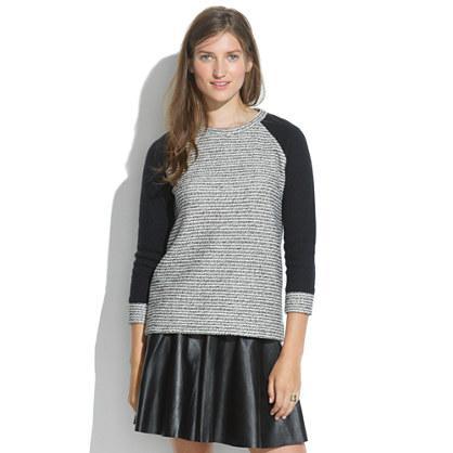 Madewell Textured Raglan Pullover