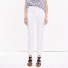 Madewell Cruiser Straight Jeans In White