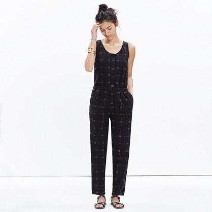 Madewell Ace & Jig™ Jumpsuit In Black Magic Print