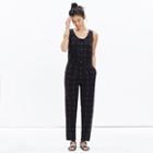 Madewell Ace & Jig&trade; Jumpsuit In Black Magic Print