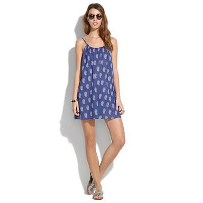 Madewell Siesta Cover-up In Teardrop Paisley