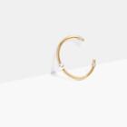 Madewell Coil Cuff Bracelet In Gold-tone