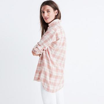 Madewell Central Long-sleeve Shirt In Danville Plaid