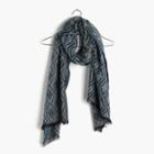 Madewell Indigo-diamond Scarf