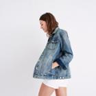 Madewell The Oversized Jean Jacket In Capstone Wash