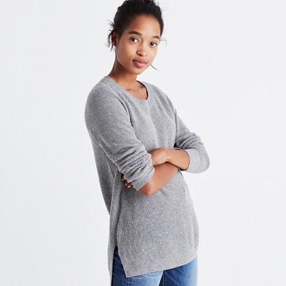 Madewell Wafflestitch Pullover Sweater