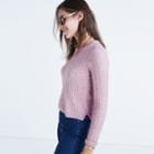 Madewell Bookend Pullover Sweater