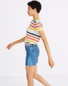Madewell High-rise Denim Shorts: Pieced Edition