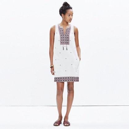 Madewell Embroidered Suncoast Dress
