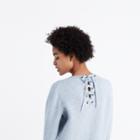 Madewell Laced-back Pullover Sweater