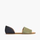 Madewell The Thea Sandal In Colorblock