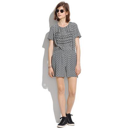 Madewell Silk Voyageur Romper