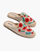 Madewell Soludos Embroidered Ibiza Mules