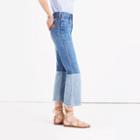 Madewell Madewell X B Sides&trade; Reworked Vintage Jeans: Two-tone Edition
