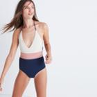 Madewell Tavik&reg; Chase Colorblock One-piece Swimsuit
